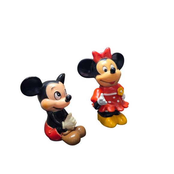 Vintage Disney Mickey & Minnie Mouse Piggy Banks - Picture 3 of 10